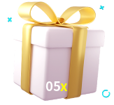 Receba seus bônus de boas-vindas no 05x